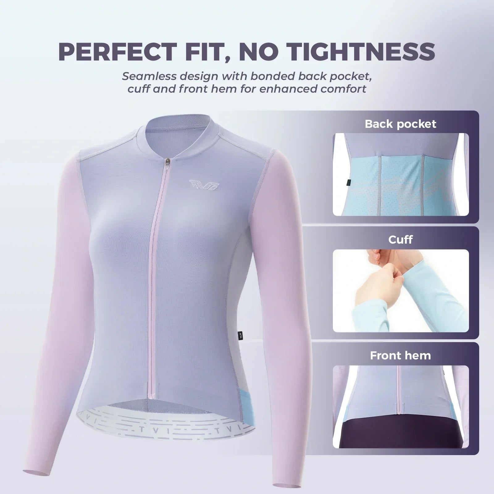 ROCKBROS women cycling jersey breathable moisture long sleeve