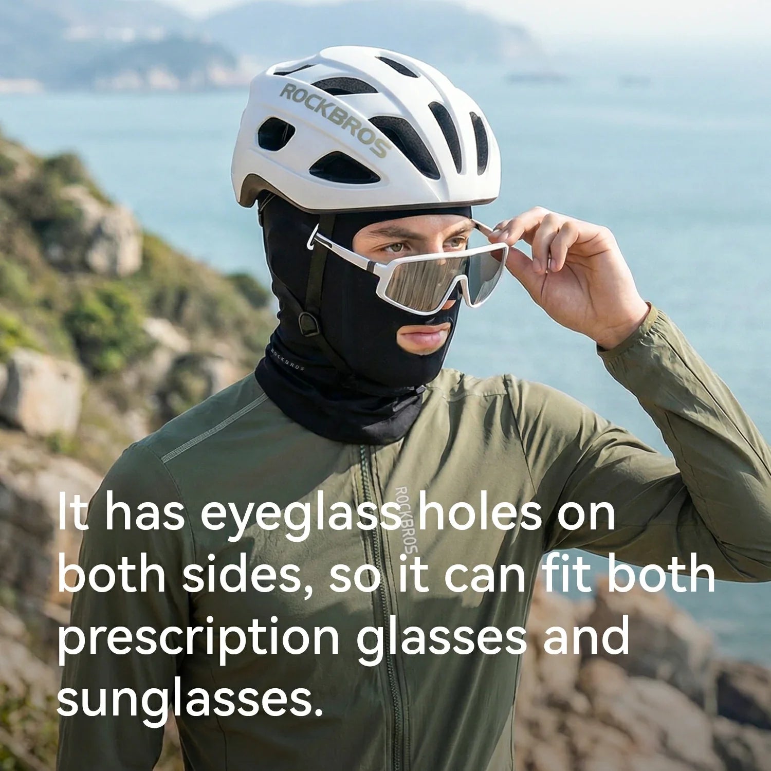 Summer Ice Silk Balaclava Cycling Face Cover